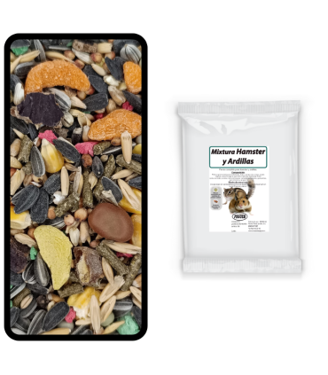 peguer mixthamster y ardillas bolsa 4 kg