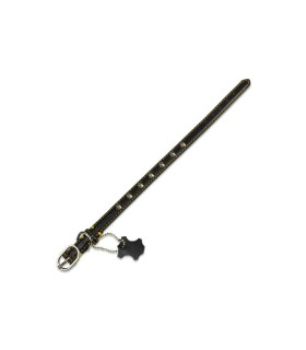 collar piel basico negro 15x30 17397