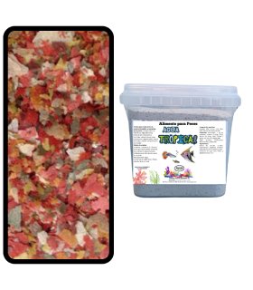 peguer peces agua tropical cubo 1 kg