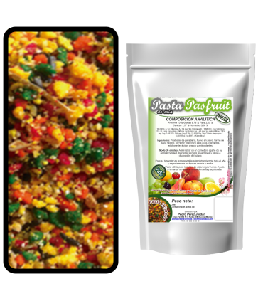 peguer pasta frutas pasfrut bolsa 300 gr