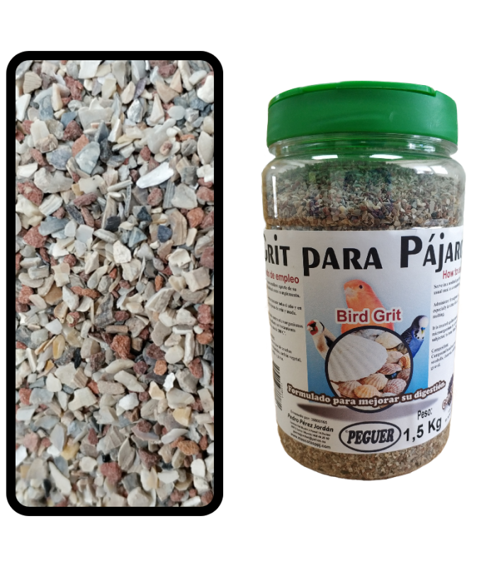 peguer grit pajaros bote 15 kg
