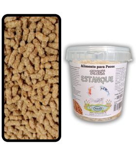 peguer stick peces estanque cubo 1 kg