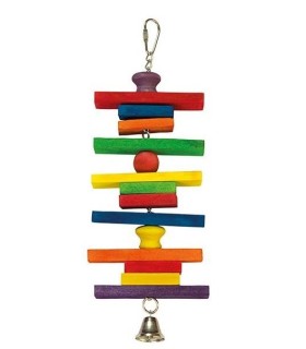 juguete madera colores y campana 9000