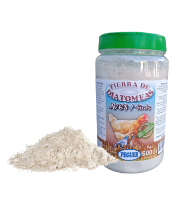 tierra de diatomeas aves bote 600 gr