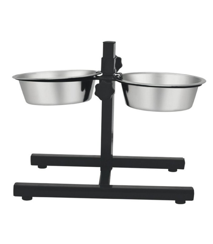 70945 comedero doble soporte regulable