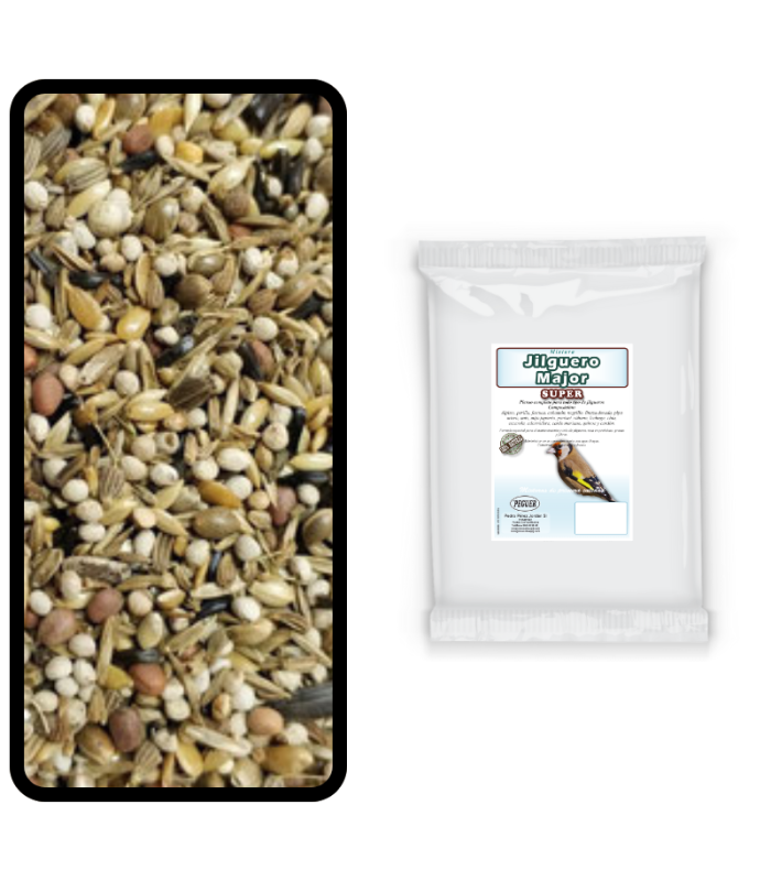 peguer mix jilguero major bolsa 750 gr