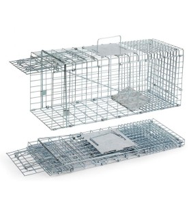 90219 jaula trampa plegable mediana