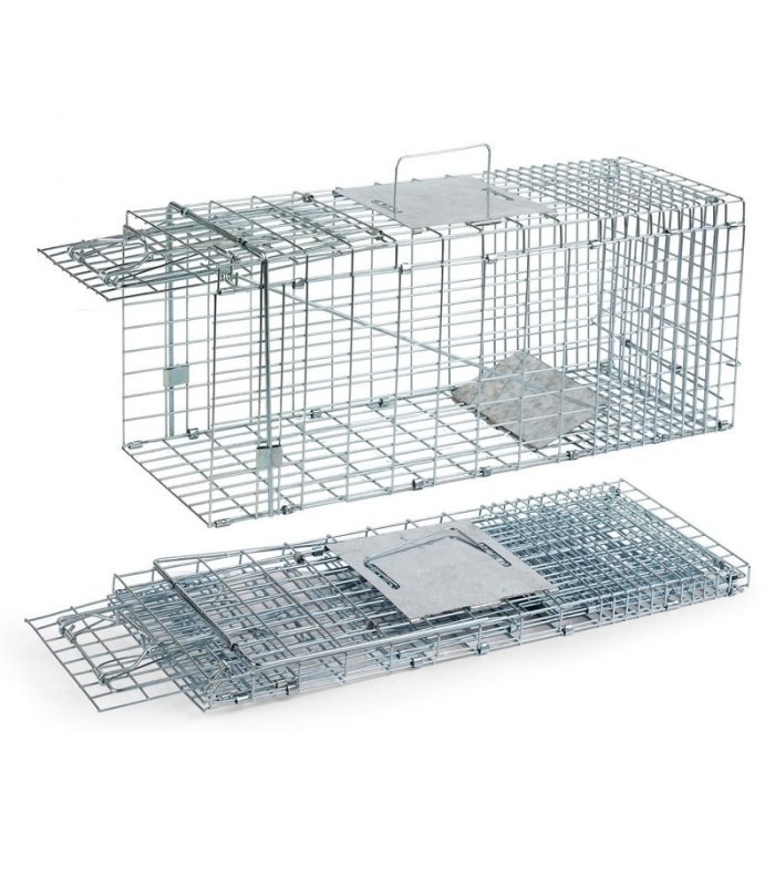 90219 jaula trampa plegable mediana