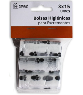 bolsa escrementos perros 3 x15 28817