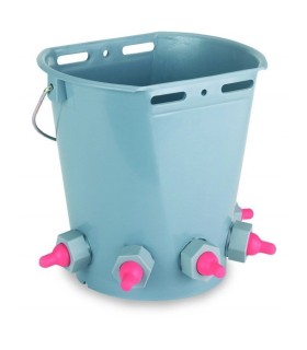 50634 cubo 8 l corderos 5 tetinas