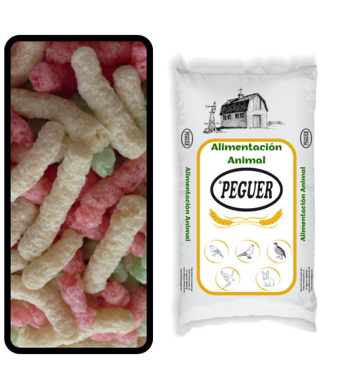 stick peces estanque colores saco 5 kg