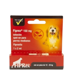 fiprex pipeta perro 10 20 kg 2 ml