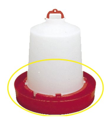 30407 plato bebedero 5812 litros rojo