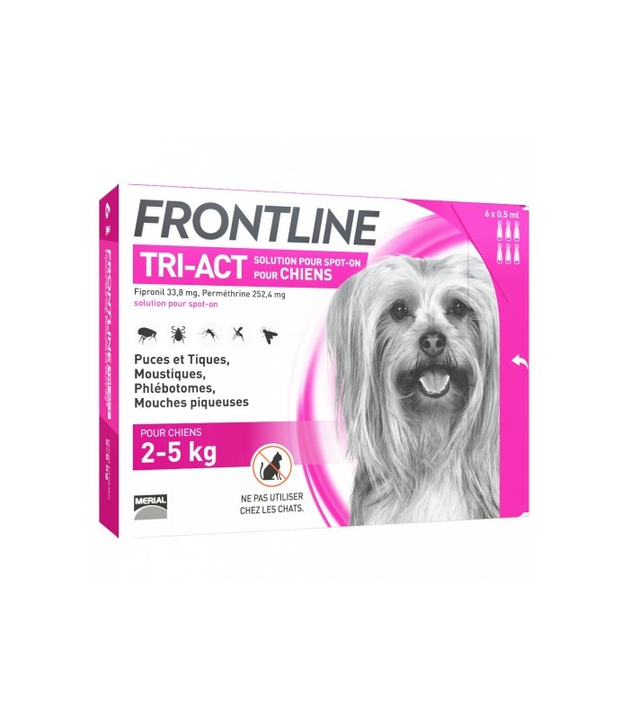 frontline pipeta perro tri act 2 5 kg 1 unidad