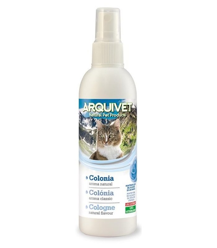 colonia gatos aroma natural 125 ml 4211