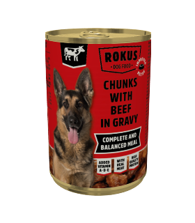 bote rokus 410 perros ternera rojo