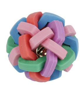 pelota goma ccascabel 6 cm 9552