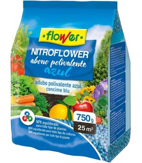 abono nitroflouwer polivalente azul 750 gr