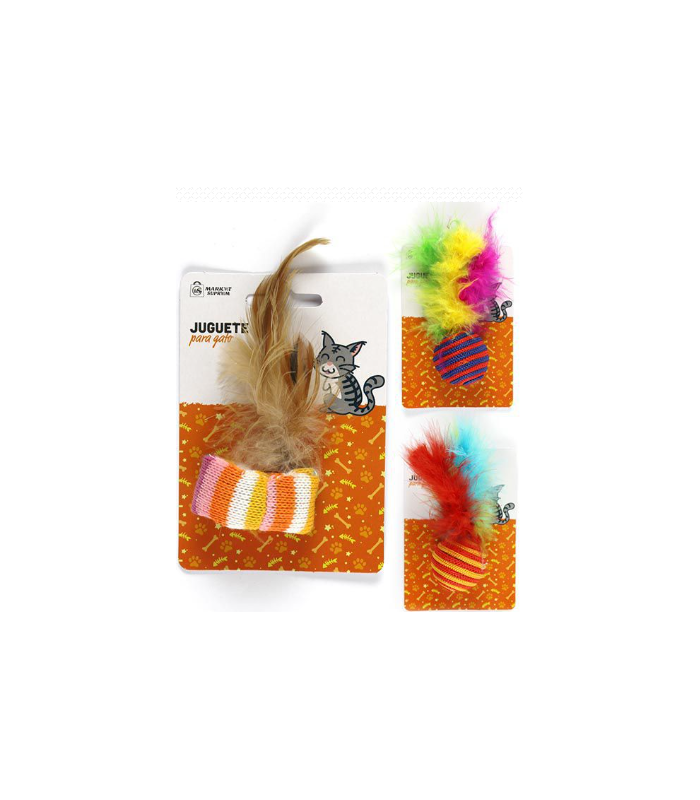 juguete gato cpluma std 48226