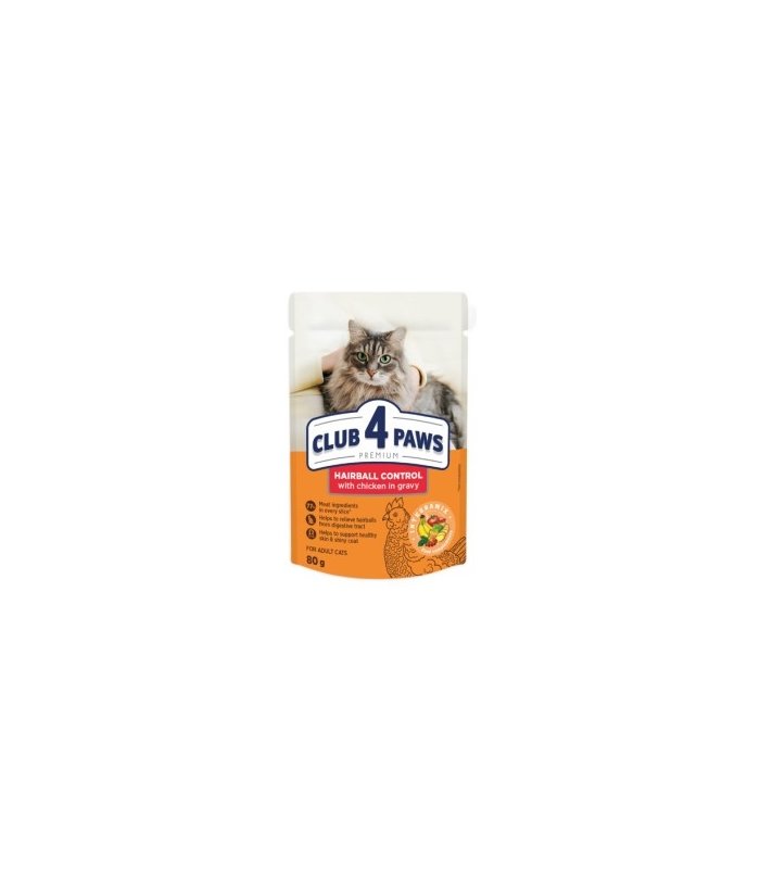 4paws premium humedo gato 778 control bolas de pelo 80gr