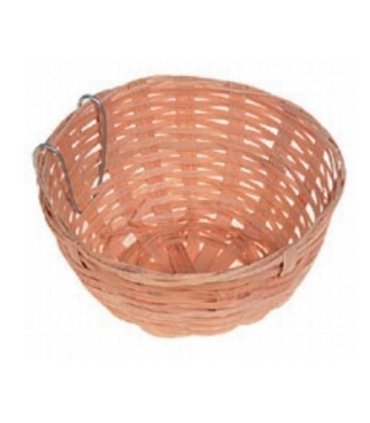 nido bambu canarios cesto