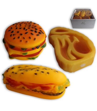 juguetes perros surtidos