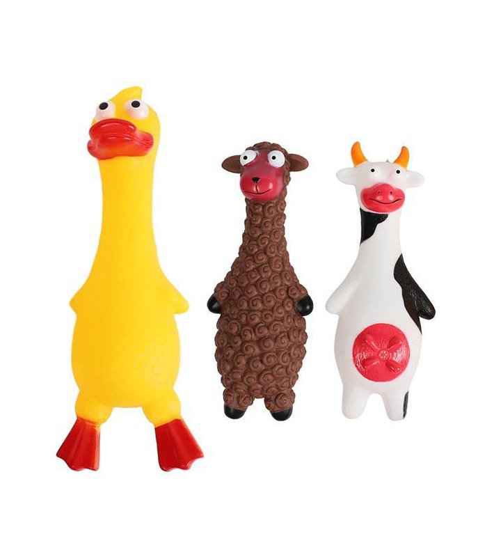 juguete perros patocordero y vaca surtido 1385