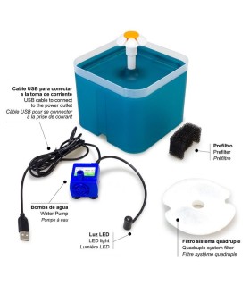 fuente para perros y gatos 2446