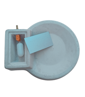 bebedero perros cemento plato automatico cboya