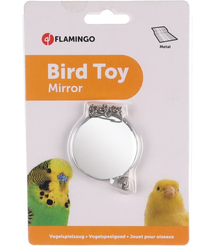 juguete pajaros espejo redondo metal 1033255