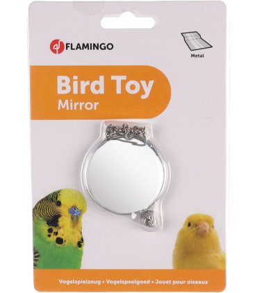 juguete pajaros espejo redondo metal 1033255