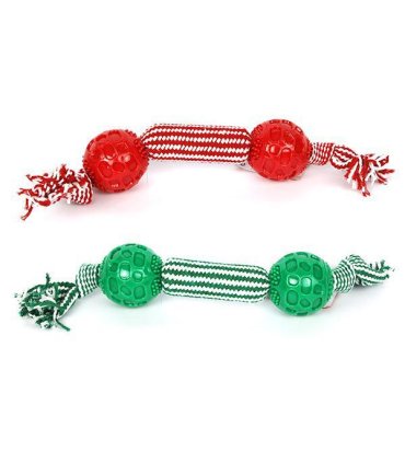 cuerda con pito y pelotas 50397