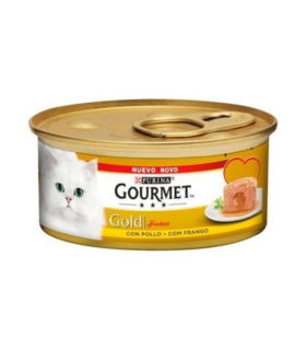 patee gourmet gold fondant pollo 85 gr purina
