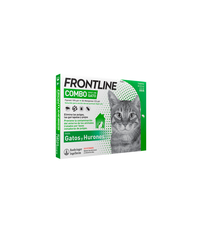 frontline pipeta gato combo 1 unidad