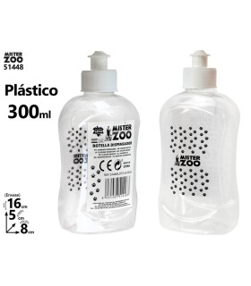 botella dispensadora de desinfectantate