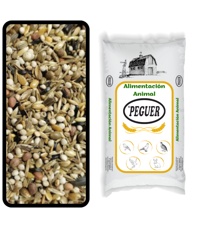 peguer mix jilguero major saco 15 kg