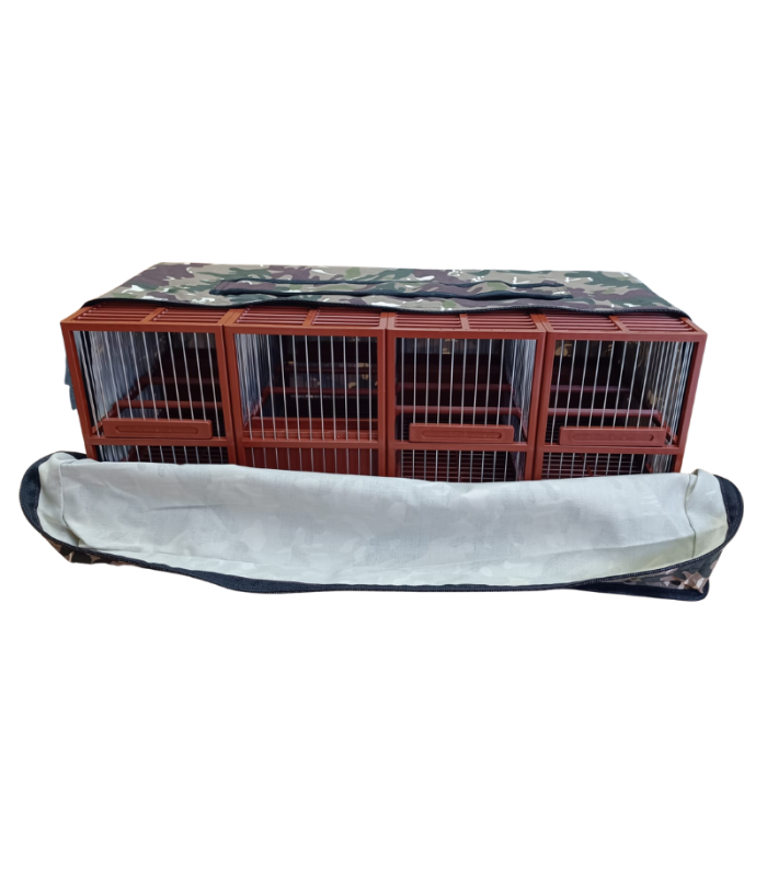 funda c 2 para 4 jaulas