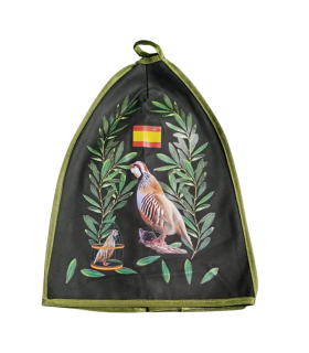 funda jaula perdiz dibujo perdiz olivo