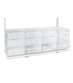 p 49010 jaula cria 1 mt blanca limpieza papel