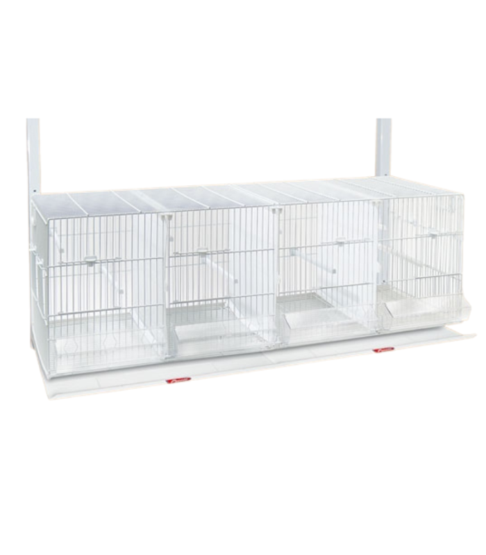 p 49010 jaula cria 1 mt blanca limpieza papel