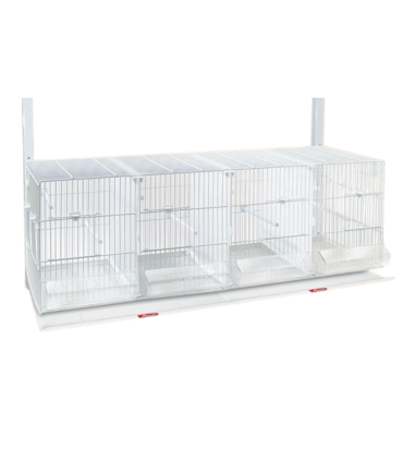 p 49010 jaula cria 1 mt blanca limpieza papel