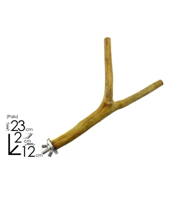 percha madera forma y grande 50534