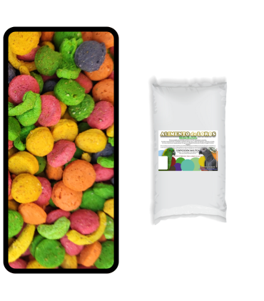 peguer extrusionado de loros sc 20 kg