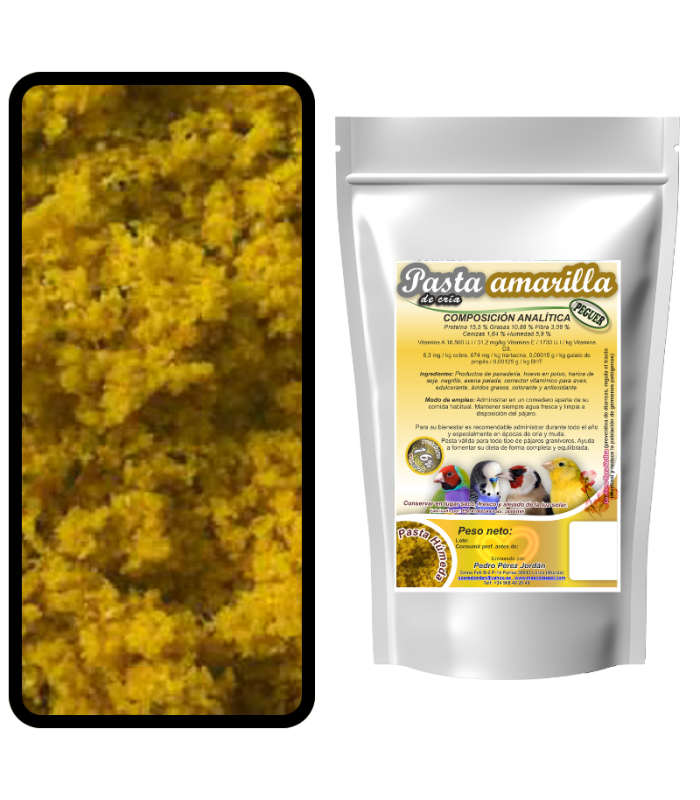 peguer pasta amarilla saco 25 kg