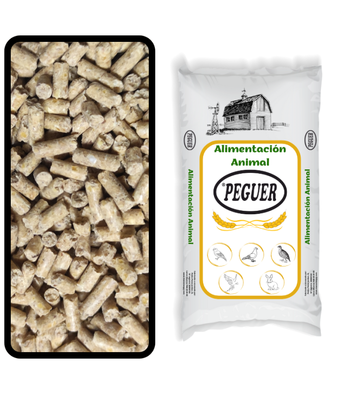 a 2 gallinas ponedoras granulado 25 kg