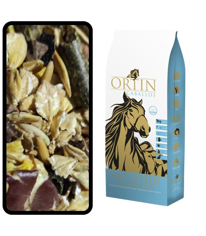 caballos mezcla natur plus 30 kg