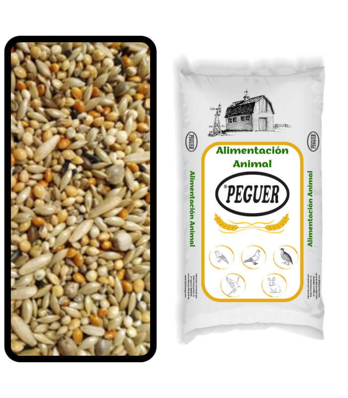 peguer mix periquitos super cria saco 20 kg