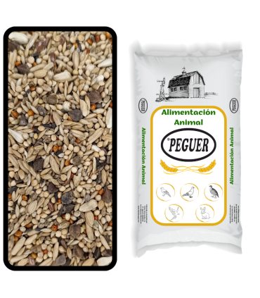 peguer agaponis y cotorras super cria 20 kg saco