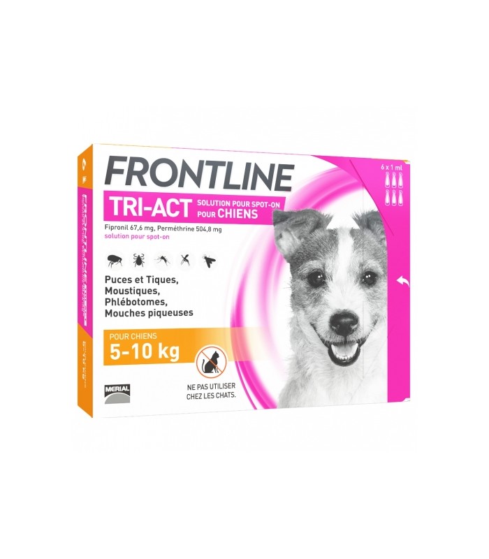 frontline pipeta perro tri act 5 10 kg 1 unidad