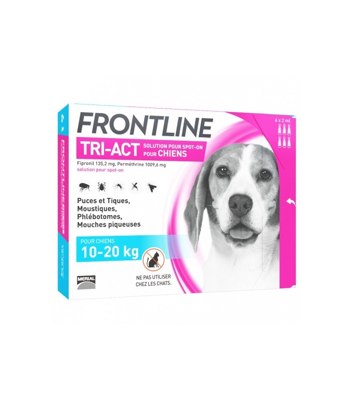 frontline pipeta perro tri act 10 20 kg 1 unidad